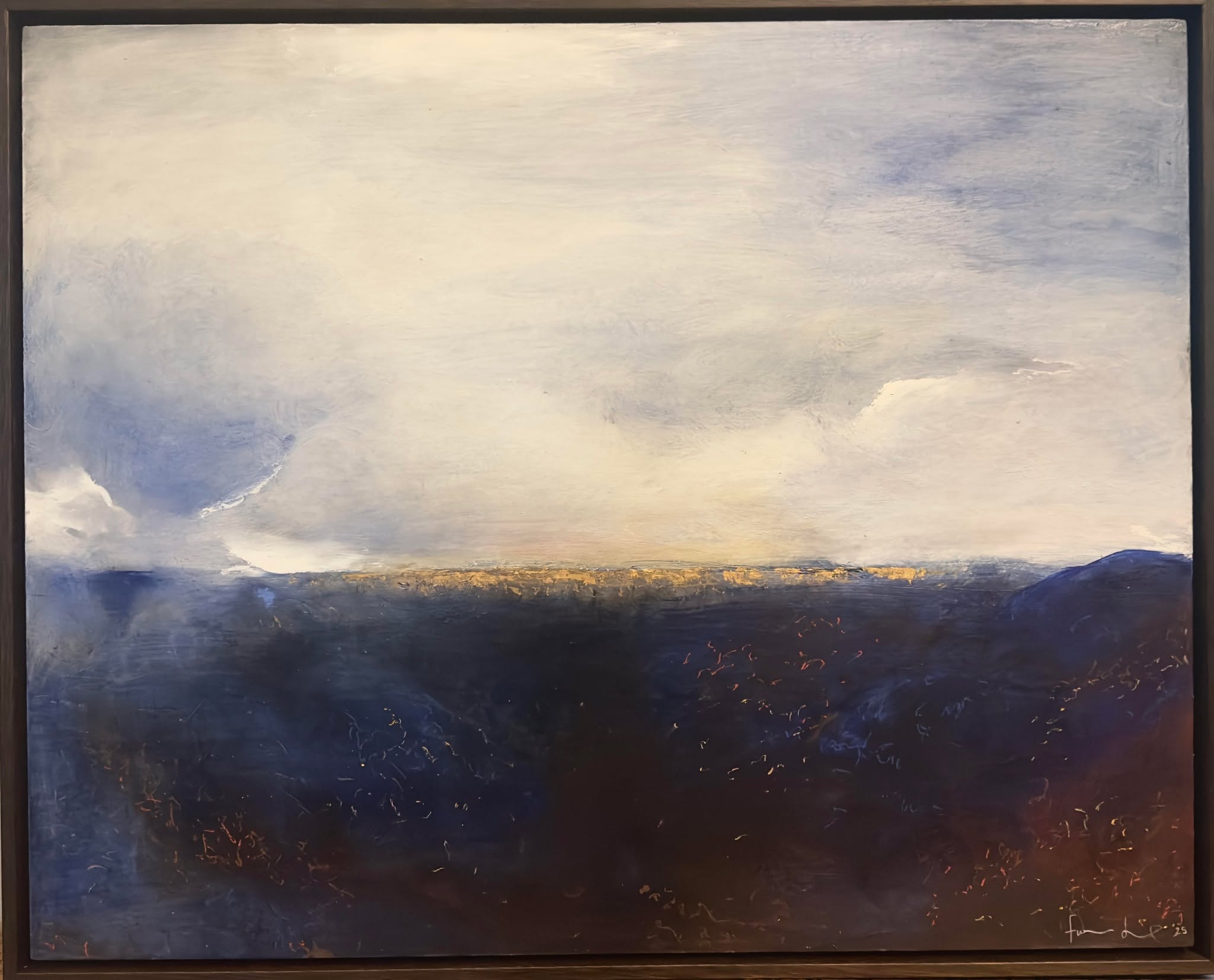 2D Winner: Fiona Bunton, Mountain Moods, Oil And Wax On Board /Fionabunton @Fionabuntonart
3D Winner: Sharron Mountain, Layers In The Landscape – Regrowth, @s_mountainceramics smountainceramics.com.au
Photography Winner: Graham Cam, Gang-Gang Morning Light, @wildcamphotography
Scenic World Landscape Photography Prize: Dominic Santangelo, Canyoners At Empress Falls, @bluemountainsanalog
The People's Choice Award Went To: Zoe Taggart, Colours Of Dusk, Govetts Leap, Acrylic fibre on felt @zoetaggart.studio