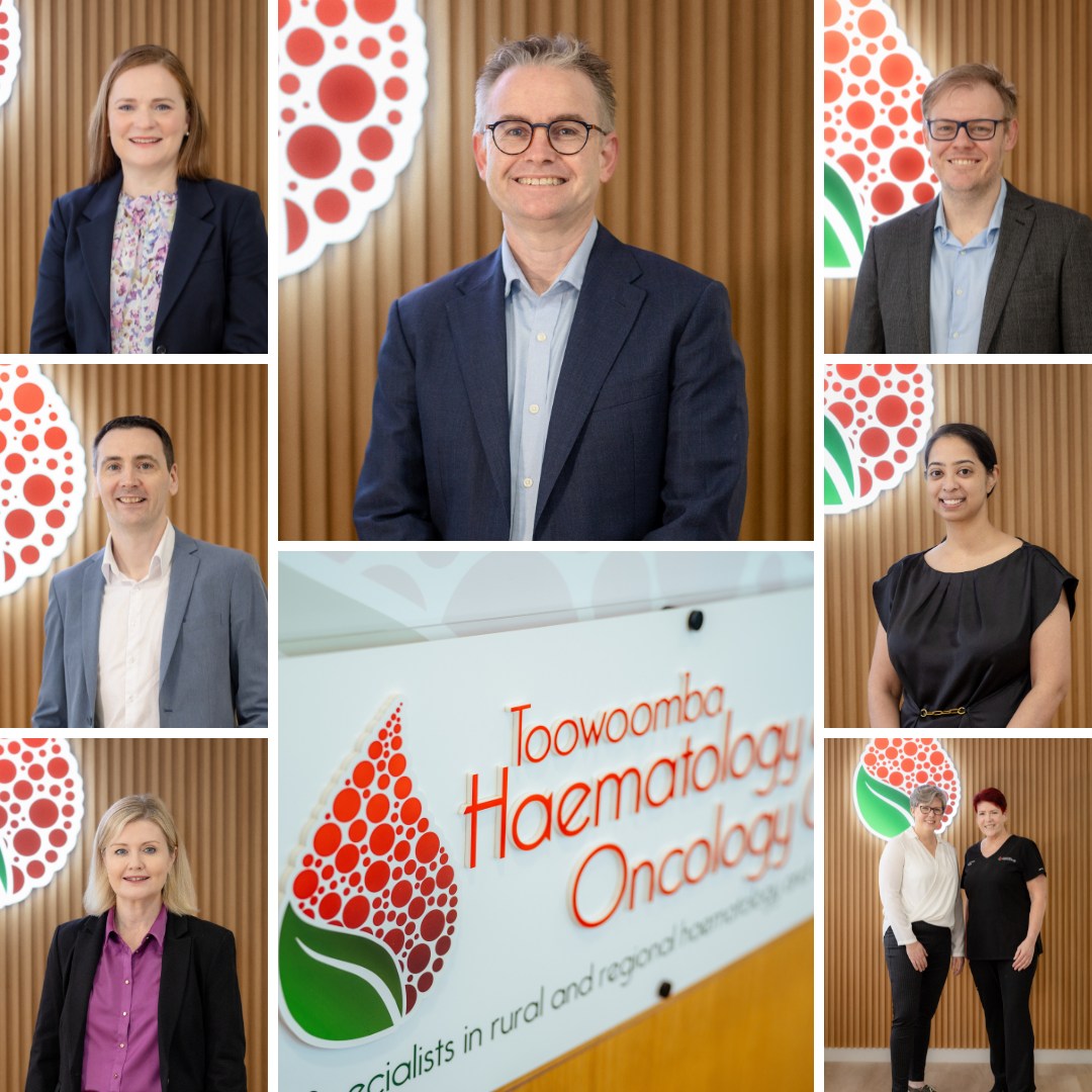 Building the future of cancer care, together.
As our community continues to grow, so too does the need for greater access to high quality specialist cancer care close to home.
At Toowoomba Haematology & Oncology Clinic, we're committed to building a modern, collaborative cancer service that brings together expertise across haematology, medical oncology and palliative care, all under one roof and centred around one common goal: delivering the very best care for every patient.
We're proud to continue growing our medical oncology service, providing patients and referring doctors with greater choice and better access to specialist expertise here in Toowoomba.
Our medical oncology team offers fellowship expertise across breast and lung cancer, as well as the management of a broad range of solid tumour cancers. Together with our haematology specialists, they work collaboratively to develop personalised treatment plans, ensuring patients benefit from the collective expertise of their treating team.
Located within @standrewstoowoomba, our patients also have access to the region's largest oncology day unit and the only dedicated cancer care ward in the private sector, where they are cared for by a highly experienced team of cancer care nurses. By bringing specialist doctors, nursing expertise and hospital-based cancer services together in one location, we can provide seamless, coordinated care throughout every stage of a patient's journey.
Cancer care is about more than treatment. It's about listening, collaborating, supporting and ensuring every patient has access to the right care, at the right time, close to home.
This is the future we're building together with our patients, referring doctors and the wider healthcare community.