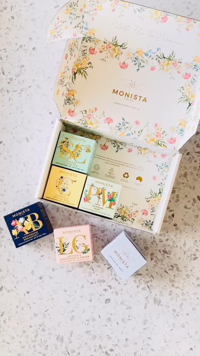 🎁 Stuck for gift ideas?
Build your own Tea Tasting Box - now on sale for $59.96 ✨
Choose 6 blends, discover the world of Monista, and gift something truly thoughtful.
Perfect for teachers, friends, clients… or yourself 💗