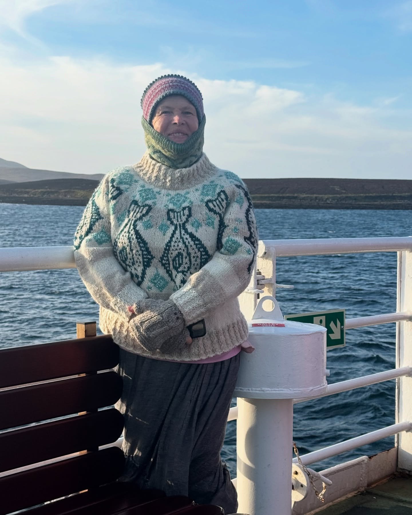 Ever not knitted a pattern because you thought that it may not suit your shaped body? I raised my hand to that one so many times in the past… but not any more!
I loved the #halibutsweater by @boylandknitworks but I knew it needed some mods to fit my shape better, but I didn't know where to start. Enter Milli from @tribeyarnslife who ran a KAL to guide us through adapting the yoke to fit our shape. Yay! AND … learn how to do #intarsia so that the motifs can be knitted using ANY colour instead of the usual stranded colourwork which requires the same colour to be used around the round. Just BRILLIANT!
This opened up a whole new way of thinking about using colour for motifs, whilst also having a lighter resultant fabric because the stranding only goes across the motifs and is not carried across between each motif. What a revelation!
I also had a play with trying to knit some text… as you can see on the back of my jumper. Just for fun!
My ‘fishy jumper’ has become my daily companion on our road trip @idoamazingthings .
I am so happy that Caitlin Hunter has designed such a fabulous knit.
I’m also so very grateful for Milli through the #kalibut to guide us through how to make modifications on the yoke so that the jumper fits me perfectly, and opened up a new way of looking at the colour of motifs in my knitting. Now I can use what I’ve learned for ANY jumper. Thank you Milli.
I’ve used the most gorgeous @uistwool yarn and @artyarns purchased from @tribeyarnslife
Anyone else have a jumper that they found they just loved to wear?