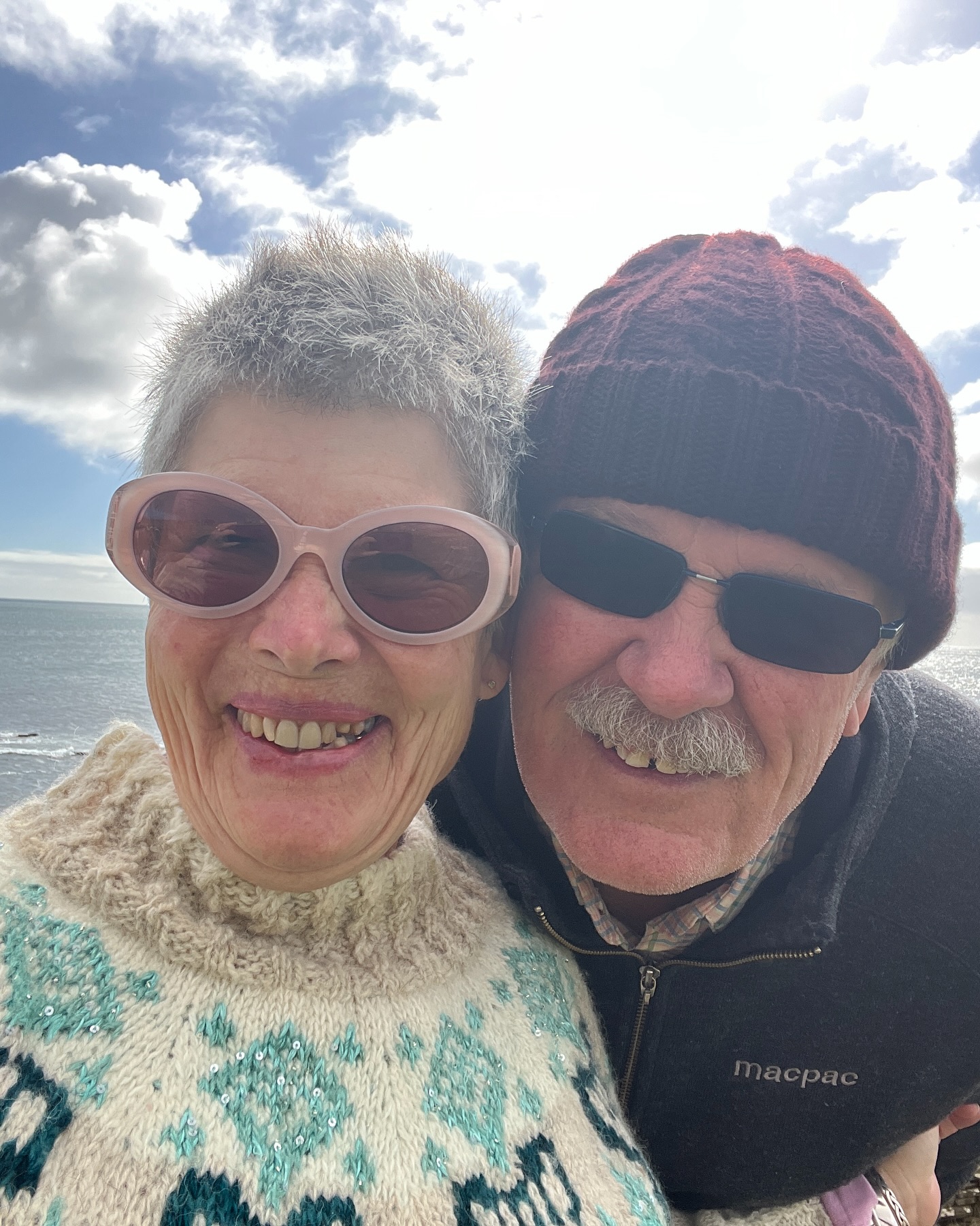 Ever not knitted a pattern because you thought that it may not suit your shaped body? I raised my hand to that one so many times in the past… but not any more!
I loved the #halibutsweater by @boylandknitworks but I knew it needed some mods to fit my shape better, but I didn't know where to start. Enter Milli from @tribeyarnslife who ran a KAL to guide us through adapting the yoke to fit our shape. Yay! AND … learn how to do #intarsia so that the motifs can be knitted using ANY colour instead of the usual stranded colourwork which requires the same colour to be used around the round. Just BRILLIANT!
This opened up a whole new way of thinking about using colour for motifs, whilst also having a lighter resultant fabric because the stranding only goes across the motifs and is not carried across between each motif. What a revelation!
I also had a play with trying to knit some text… as you can see on the back of my jumper. Just for fun!
My ‘fishy jumper’ has become my daily companion on our road trip @idoamazingthings .
I am so happy that Caitlin Hunter has designed such a fabulous knit.
I’m also so very grateful for Milli through the #kalibut to guide us through how to make modifications on the yoke so that the jumper fits me perfectly, and opened up a new way of looking at the colour of motifs in my knitting. Now I can use what I’ve learned for ANY jumper. Thank you Milli.
I’ve used the most gorgeous @uistwool yarn and @artyarns purchased from @tribeyarnslife
Anyone else have a jumper that they found they just loved to wear?