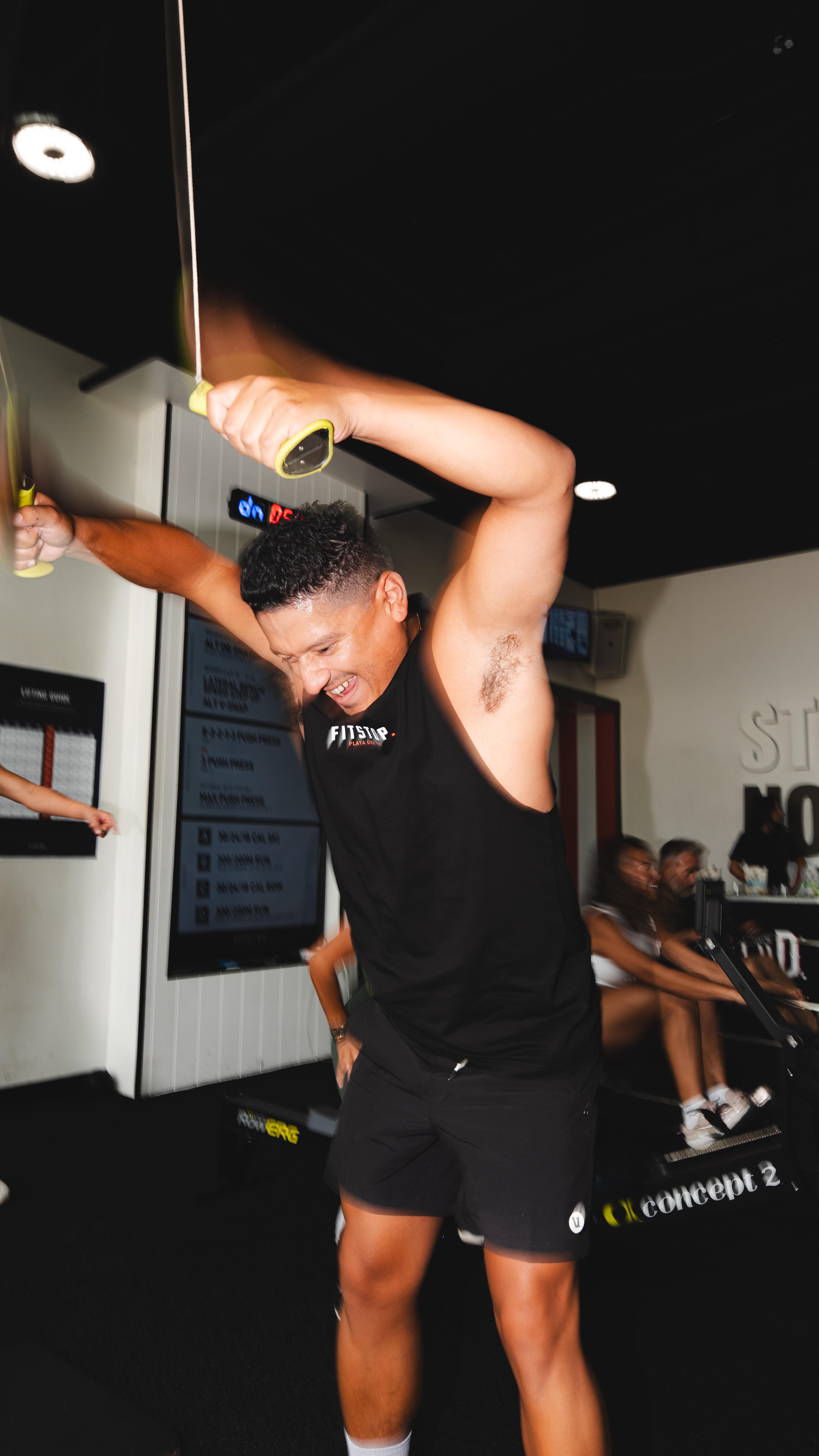 News & Insights 11 Team training meets team sport 💪🏀
Our Fitstop crew brought the energy courtside with the @jackjumpers , showing how the same connection, performance, and teamwork that drive our sessions show up on the court and in the stands.
Proudly repped by @fitstop_kingsmeadows and our Tassie crew, standing in for Fitstoppers right across the country.
One community. One team. All in on performance.