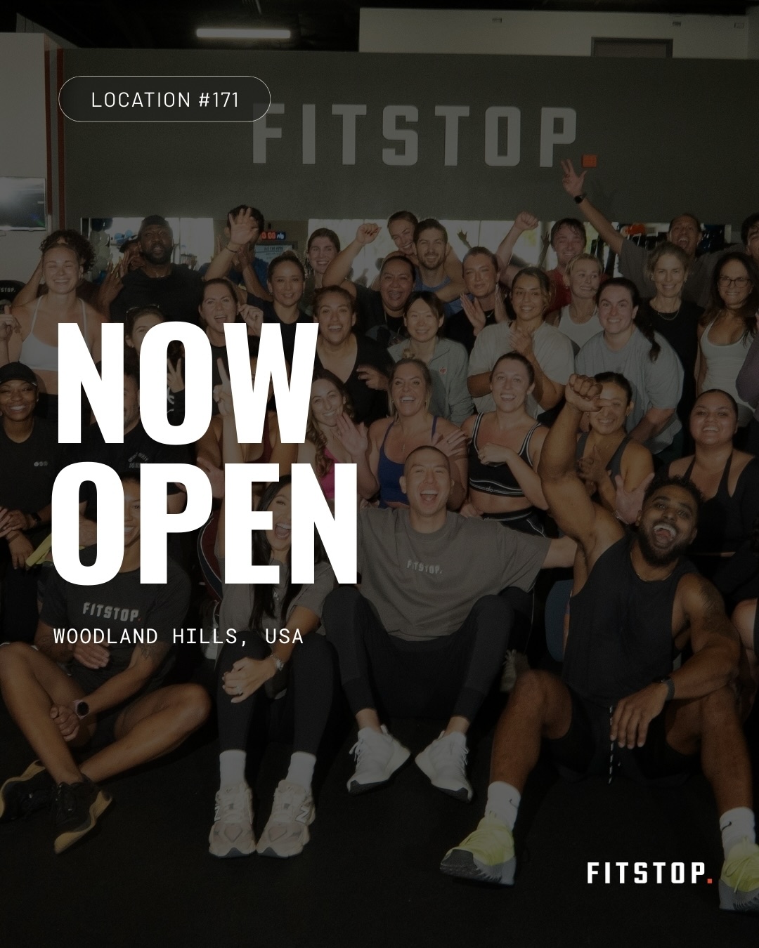 Hope Island 8 Welcome to the family Fitstop Woodland Hills! Fitstop #171.
Massive congratulations to Cait, Lawrence, and their incredible team on an amazing opening and helping us celebrate our 6th location in the US!
Every new Fitstop is more lives transformed, stronger communities, and more people moving with purpose. Here’s a look at how they kicked things off.
Drop a 🎉 to welcome them to the Fitstop family!