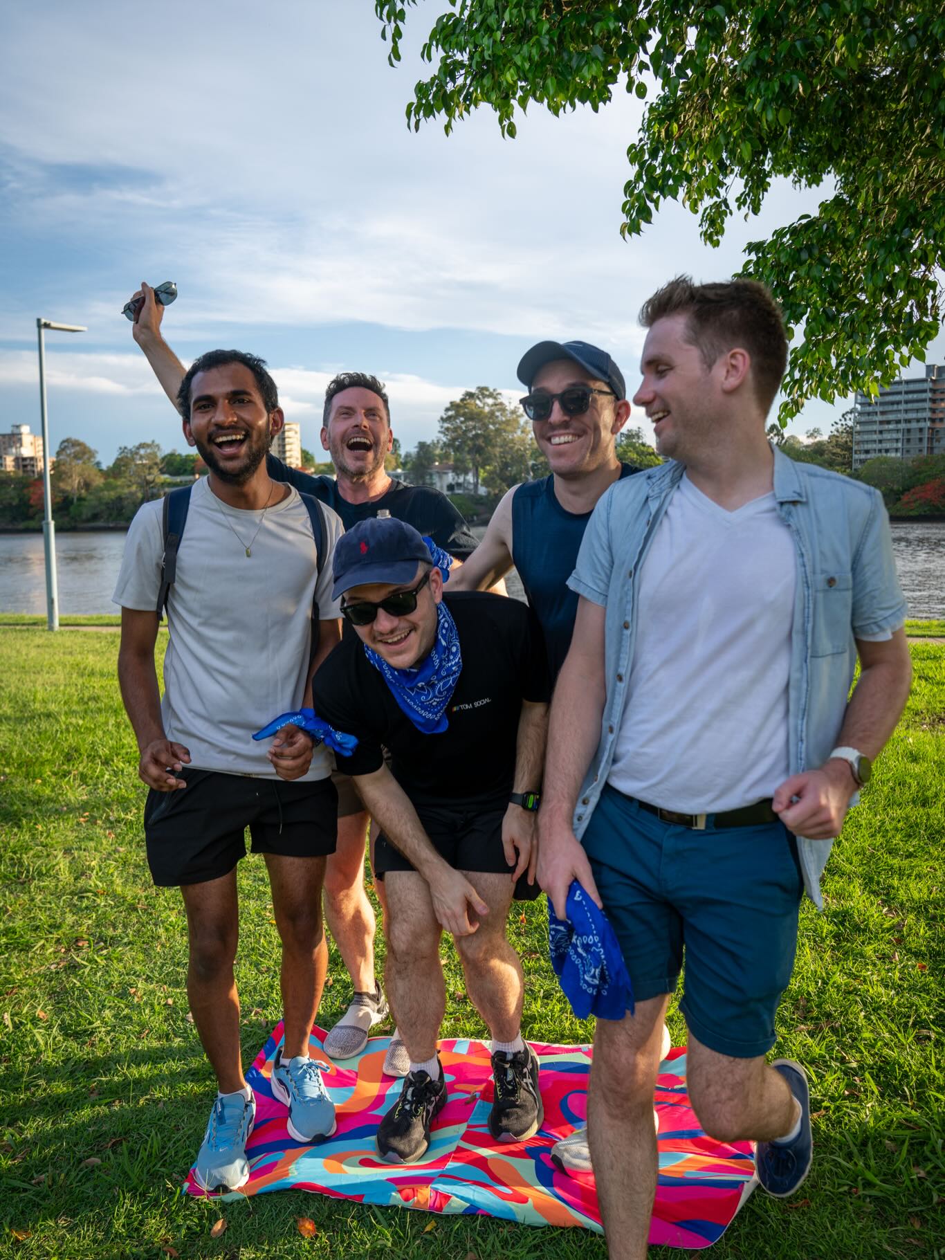 Snaps from our Amazing Race Movember fundraiser! 😎