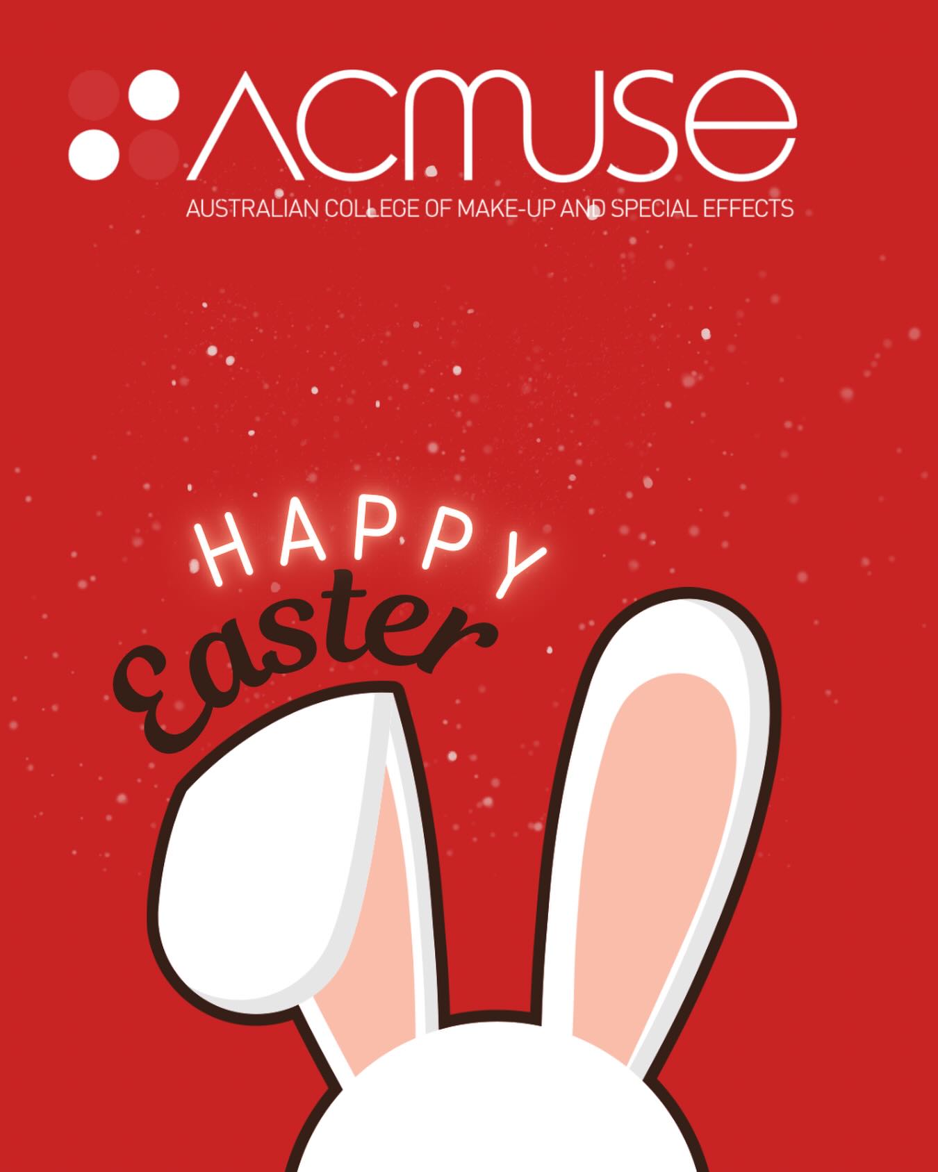 ACMUSE would like to wish everyone a safe and Happy Easter. May your eggs be chocolate, your hot cross buns delicious and your petrol affordable 😉.
To our students thank you for a cracking term 1, it only gets better from here!!! Now bring on that Easter Bunny 🐰