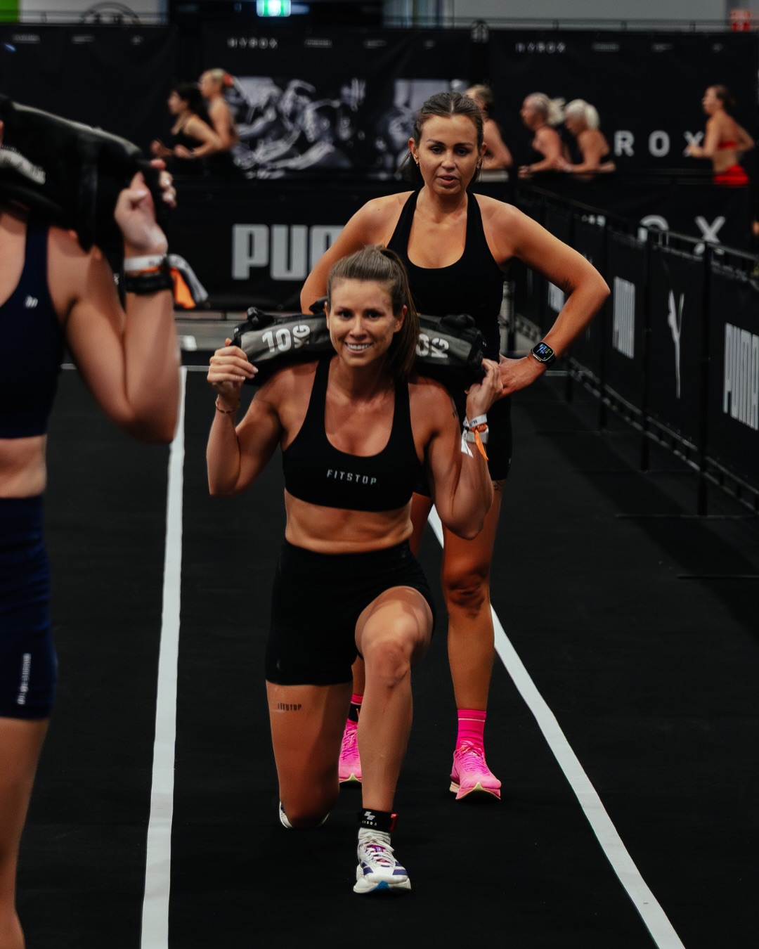 Rochedale 23 Energy shared is progress multiplied 🤜🤛 #HyroxBrisbane