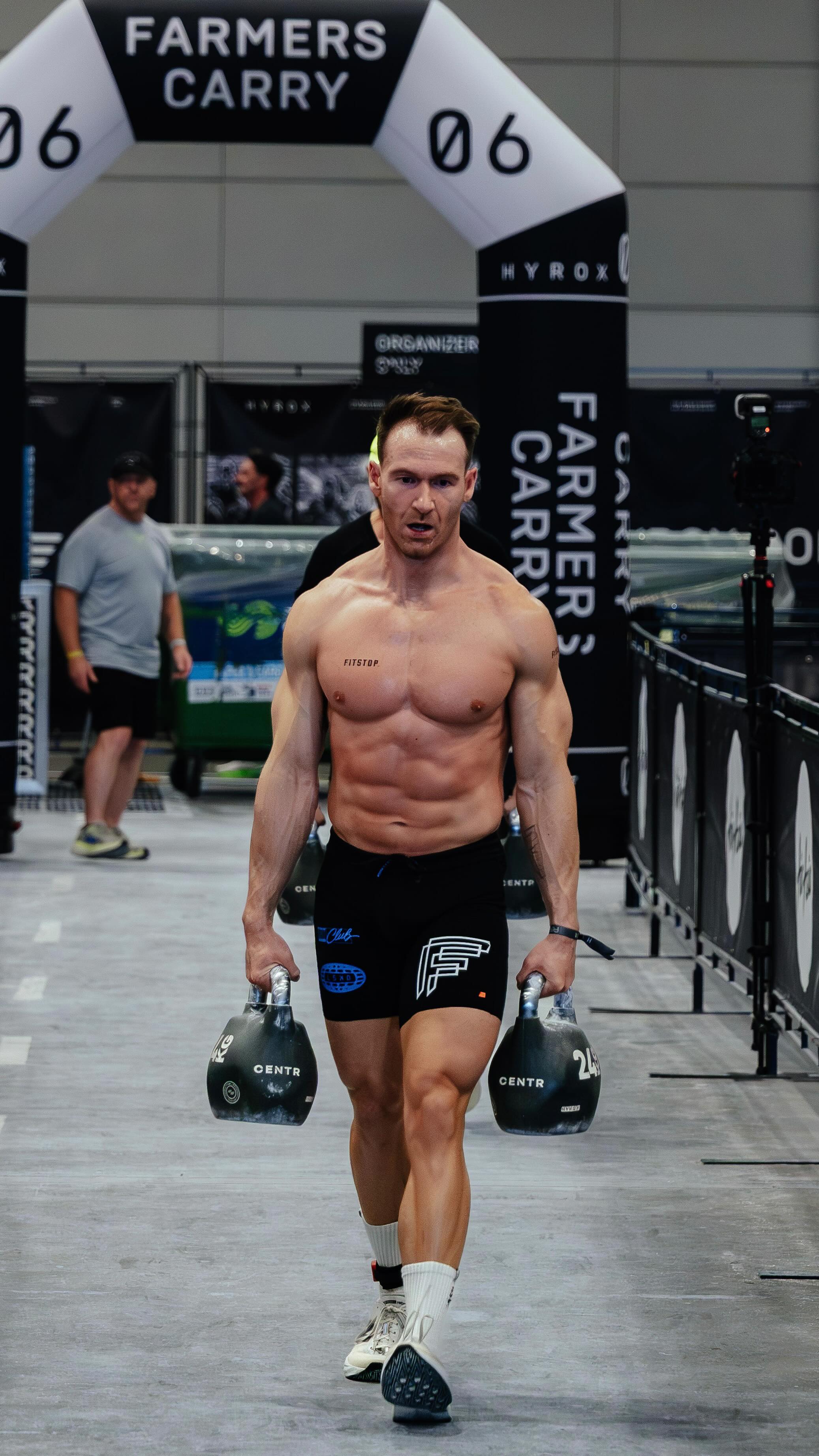 Rochedale 22 It’s one thing to build the brand; it’s another to live it ⚡️ Our very own Head of Brand & Marketing, Ryan, gave his absolute all in the Men’s Open Solo division. Leading from the front, one sled push at a time.