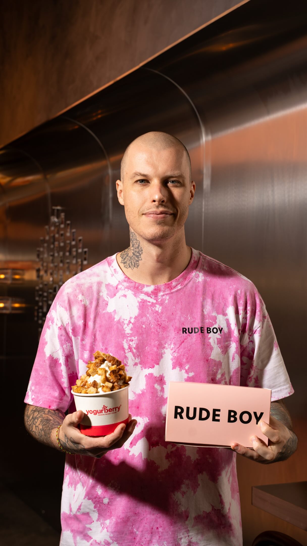 One week. Free donuts with a purchase of minimum $5! @thisisrudeboy x @yogurberryaustralia 🍩 Friday 5th June, 6-10pm, Newtown. #Yogurberry #Newtown #F…