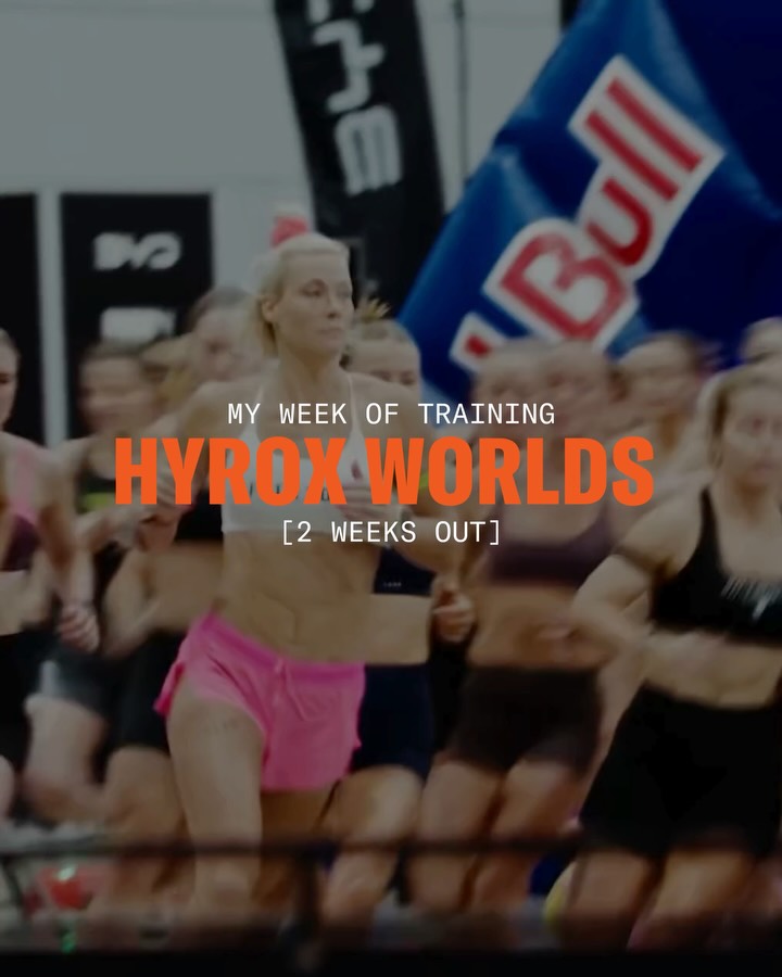 Promotion 12 2 weeks out from HYROX Worlds and this is what my training week looks like 🌎
• 2–3 Fitstop sessions
• 50+ km of running: 2 long runs + 2 speed sessions
• 2 Zone 2 bike sessions
• 2 ski + row threshold sessions
• 2–3 HYROX-specific station workouts
• 1 active recovery day
Because training for the world stage isn’t about going all-out every day.
It’s about structure, consistency, knowing when to push, and knowing when to recover.
Save this for your next Hyrox prep block.
#StopAtNothing #RoadtoHyrox