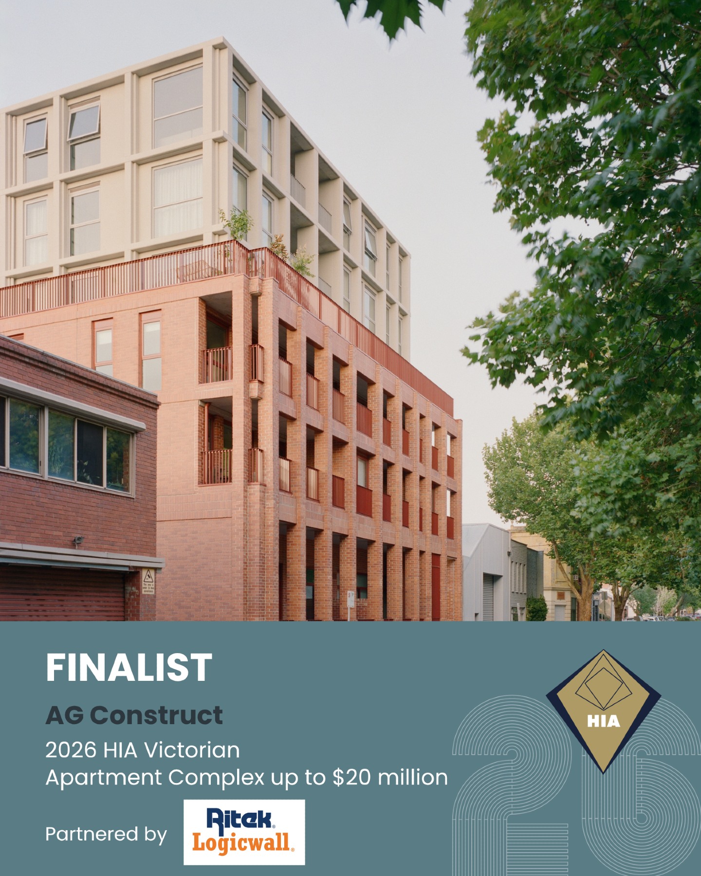 Finalist | 2026 HIA Victorian Awards Proud to share that AG Construct has been selected as a finalist in the 2026 HIA Victorian Ho…